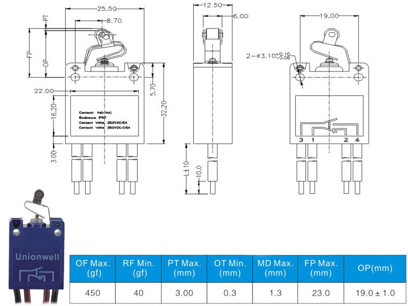 Arcade Microswitch